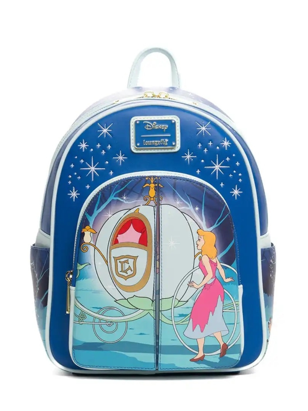 Loungefly Disney Cinderella Once Upon a Dream Series Mini flap door Backpack NWT